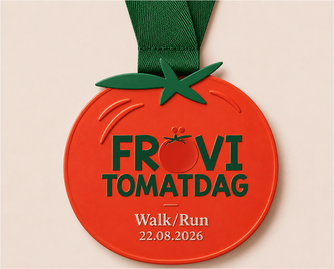 Frövi Tomatdag Walk/Run medalj